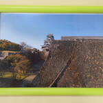 美しい二様の石垣と熊本城
