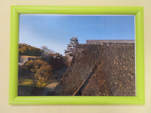美しい二様の石垣と熊本城